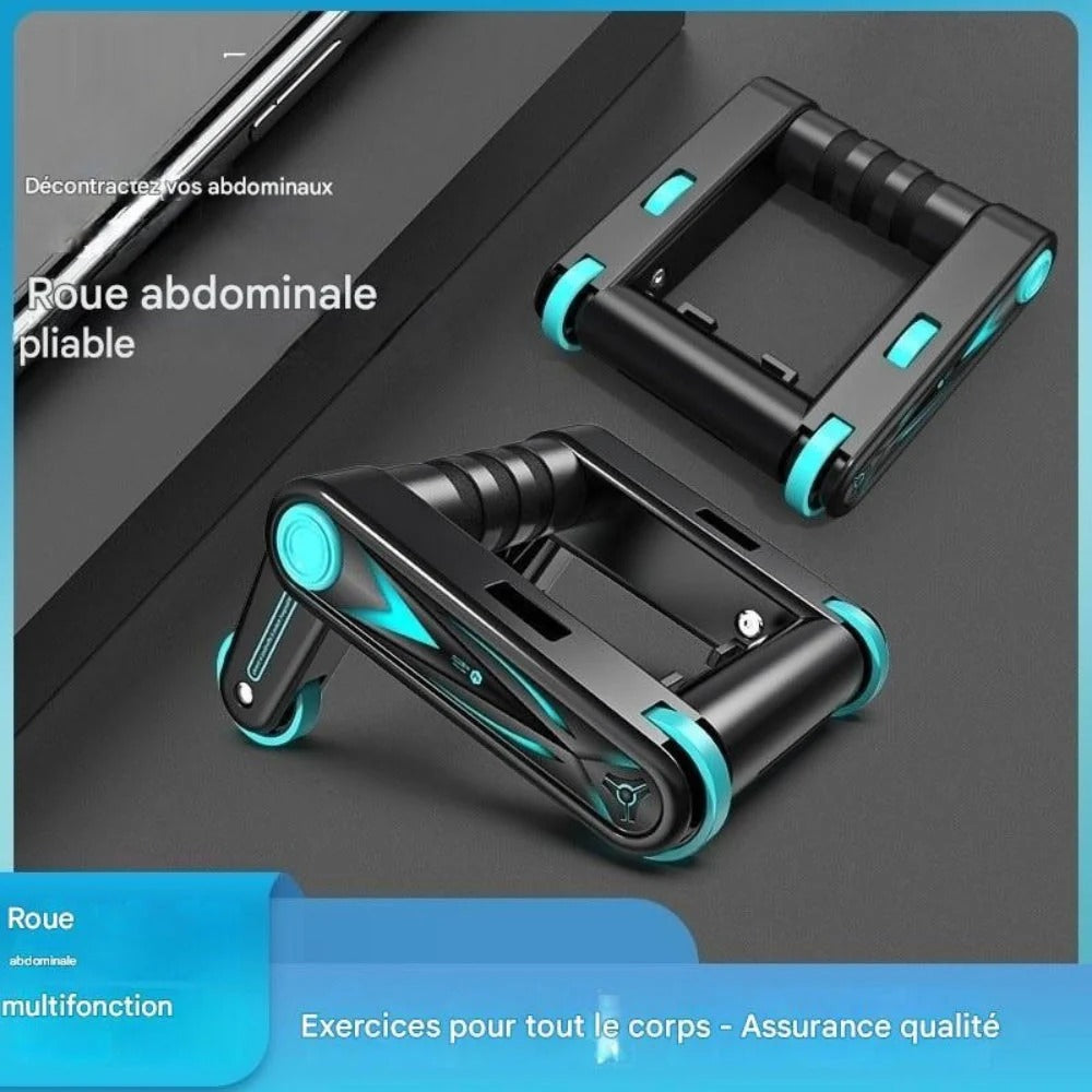 Roue abdominale pliable de haute précision