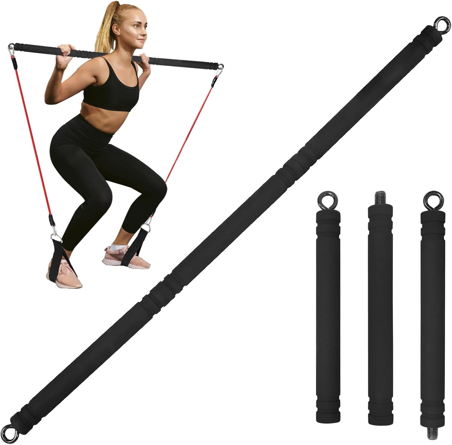 Barre multifonctionnelle de Pilates et de musculation